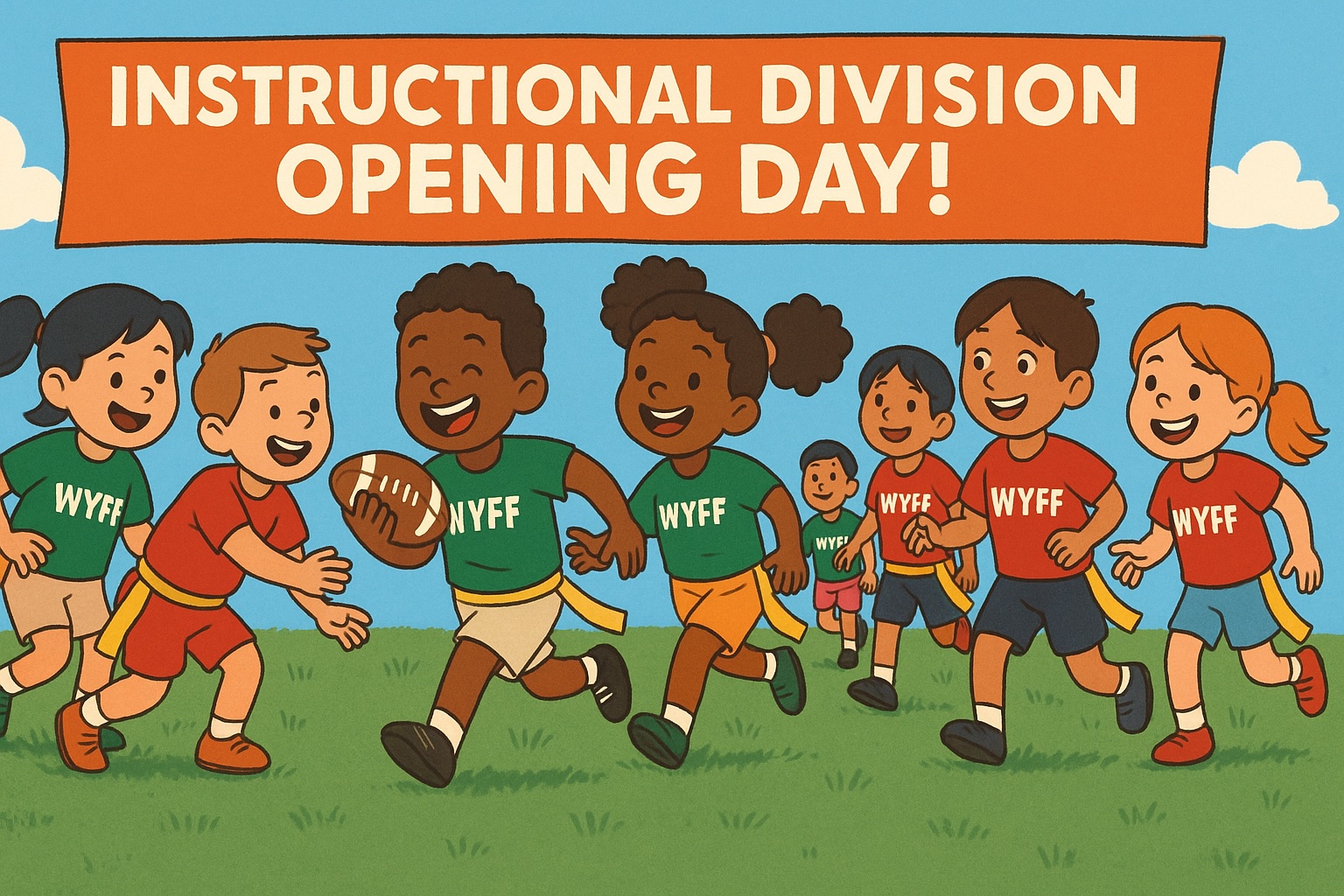 Instructional Division Opening Day - Ages 5, 6, 7