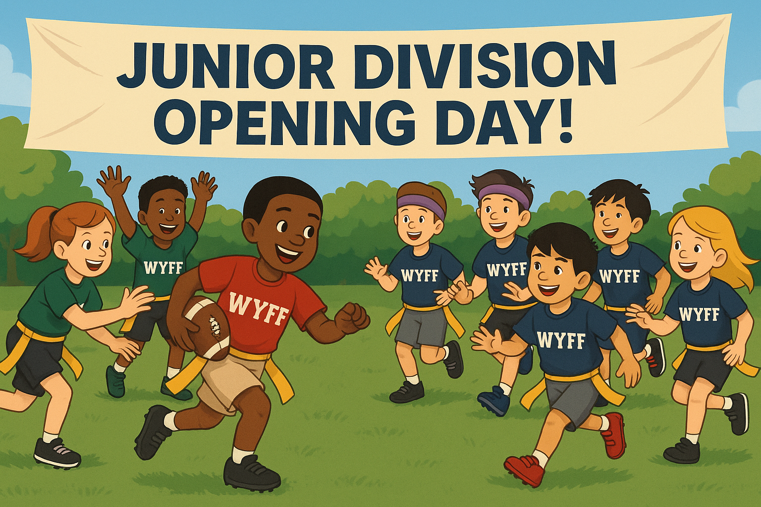 Junior Division Opening Day - Ages 8, 9, 10