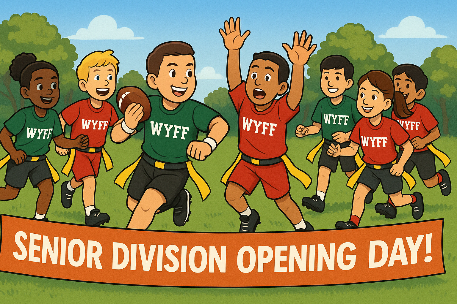 Senior Division Opening Day - Ages 11, 12, 13